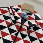 Prada Women Printed Jersey Hoodie-Red – Image 5