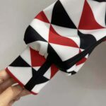 Prada Women Printed Jersey Hoodie-Red – Image 9