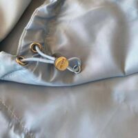 Prada Women Re-Nylon Cropped Jacket-Blue (1)