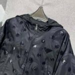 Prada Women Re-Nylon Embroidered Jacket-Black - Bild 6