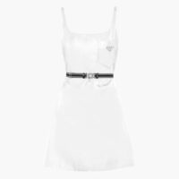 Prada Women Re-Nylon Gabardine Sleeveless Dress (1)