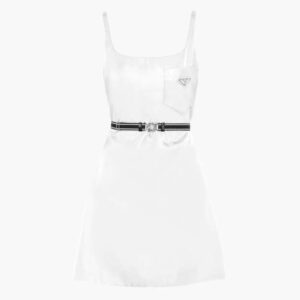 Prada Women Re-Nylon Gabardine Sleeveless Dress