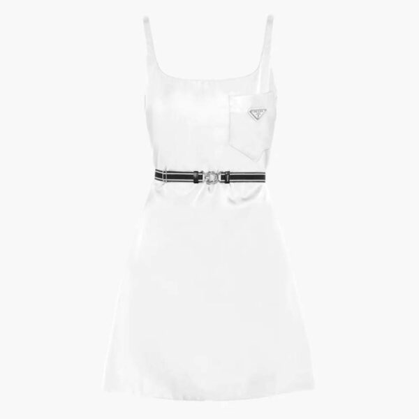 Prada Women Re-Nylon Gabardine Sleeveless Dress (1)