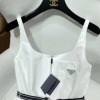 Prada Women Re-Nylon Gabardine Sleeveless Dress (1)