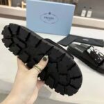 Prada Women Sequin Slides with Rubber Lug Sole are Covered All Over with Embroidered Sequins – Bild 10