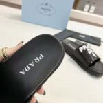 Prada Women Sequin Slides with Rubber Lug Sole are Covered All Over with Embroidered Sequins – Bild 9