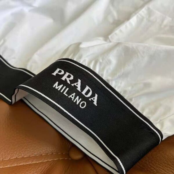 Prada Women Stretch Poplin Shirt with a Hybrid Design Reinvents (8)