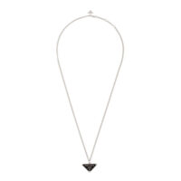 Prada Women Symbole Necklace-Black