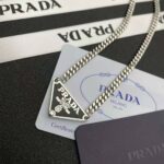 Prada Women Symbole Necklace-Black - Bild 4