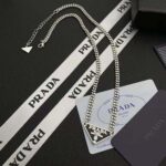 Prada Women Symbole Necklace-Black - Bild 5