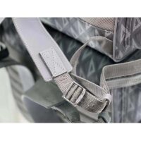 Dior Unisex CD Hit The Road Backpack Dior Gray CD Diamond Canvas (10)