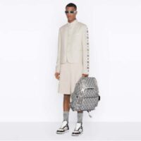 Dior Unisex CD Hit The Road Backpack Dior Gray CD Diamond Canvas (10)