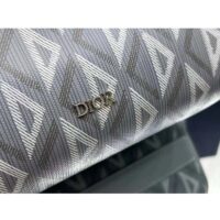 Dior Unisex CD Lingot 22 Bag Dior Gray CD Diamond Canvas (12)