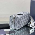Dior Unisex CD Lingot 22 Bag Dior Gray CD Diamond Canvas - immagine 5