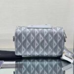 Dior Unisex CD Lingot 22 Bag Dior Gray CD Diamond Canvas - immagine 3