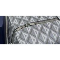 Dior Unisex CD Lingot 50 Duffle Bag Gray CD Diamond Canvas (3)