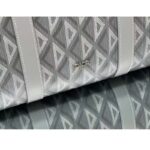 Dior Unisex CD Lingot 50 Duffle Bag Gray CD Diamond Canvas - Imagen 7