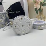 Dior Unisex CD Small Dior Vibe Bucket Bag Blue Navy Smooth Calfskin - Bild 9