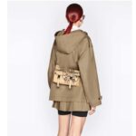 Dior Unisex CD Small Diorcamp Bag Beige Jute Canvas Embroidered Union Motif - Image 13