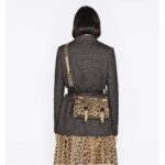 Dior Unisex CD Small Diorcamp Bag Beige Multicolor Mizza Embroidery - immagine 13