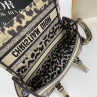 Dior Unisex CD Small Diorcamp Bag Beige Multicolor Mizza Embroidery (1)