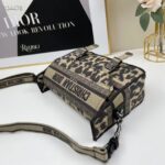 Dior Unisex CD Small Diorcamp Bag Beige Multicolor Mizza Embroidery - immagine 7