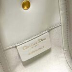 Dior Unisex CD Small Diorcamp Bag White Blue Smooth Calfskin - Bild 10