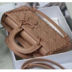 Dior Women Lady D-Joy Bag Natural Cannage Lambskin – Bild 5