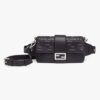 Fendi Men Baguette Black Calf Leather Bag