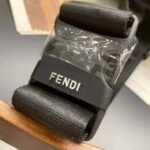 Fendi Men Baguette Black Calf Leather Bag – Bild 6