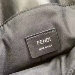Fendi Men Baguette Black Calf Leather Bag – Bild 9