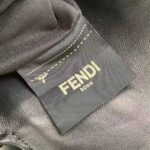 Fendi Men Baguette Black Calf Leather Bag – Bild 8