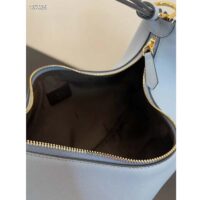 Fendi Women FF Fendigraphy Small Light Blue Leather Bag (3)