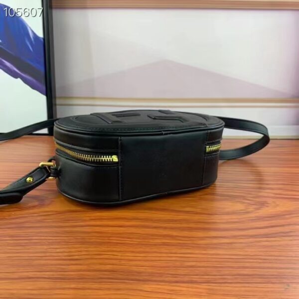 Fendi Women FF O’Lock Mini Camera Case Black Leather Mini Bag (7)