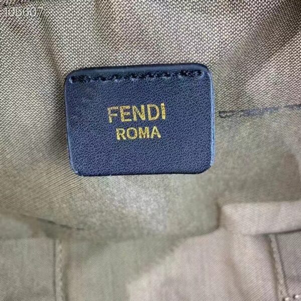 Fendi Women FF O’Lock Mini Camera Case Black Leather Mini Bag (9)
