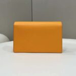 Fendi Women FF Wallet On Chain Brown Leather Mini Bag – Bild 3