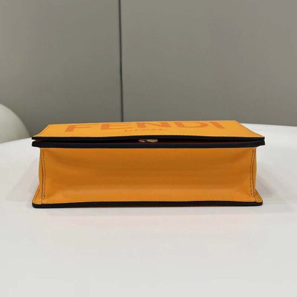 Fendi Women FF Wallet On Chain Brown Leather Mini Bag (5)
