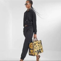 Fendi Women Fendi Sunshine Medium Fendace Printed FF Leather Shopper (3)