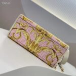 Fendi Women Fendi Sunshine Medium Fendace Printed FF White Leather Shopper - Image 8