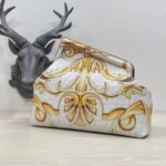 Fendi Women First Medium Fendace White Yellow Printed Silk Bag - immagine 3