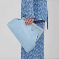 Fendi Women First Medium Light Blue Leather Bag (5)