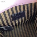 Fendi Women Mini Sunshine Shopper Lilac Leather Mini Bag - immagine 10