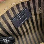 Fendi Women Mini Sunshine Shopper Pale Pink Leather Mini Bag - Image 10