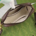 Gucci Unisex GG Ophidia GG Shoulder Bag Beige Ebony Supreme Canvas – Bild 7