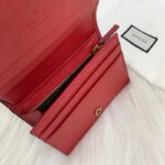 Gucci Unisex GG Supreme Card Case Wallet Cherries Canvas Five Card Slots - immagine 9