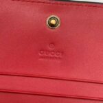 Gucci Unisex GG Supreme Card Case Wallet Cherries Canvas Five Card Slots - immagine 10
