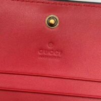 Gucci Unisex GG Supreme Card Case Wallet Cherries Canvas Five Card Slots (1)