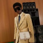 Gucci Unisex Mini Shoulder Bag Interlocking G Beige White GG Supreme Canvas – Image 14