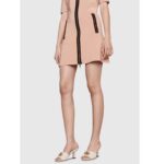 Gucci Women GG Double G Slide Sandal White Chevron Matelassé Leather 7.6 cm Heel – Image 10