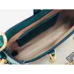 Gucci Women GG Jackie 1961 Lizard Mini Bag Vintage Green Gold-Toned Hardware - Imagen 6